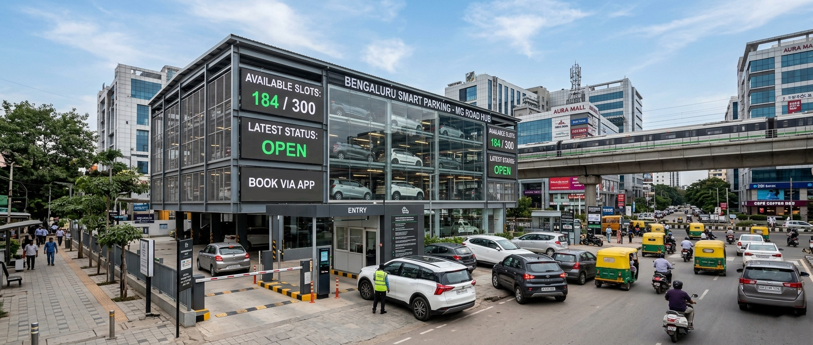 smart parking in India